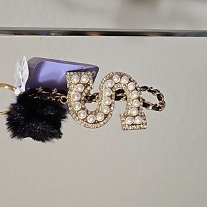 S Bag Charm / Key Ring